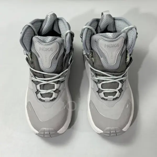 12470123 کفش کوهنوردی هوکا گورتکس Hoka Kaha 2 High GTX خاکستری