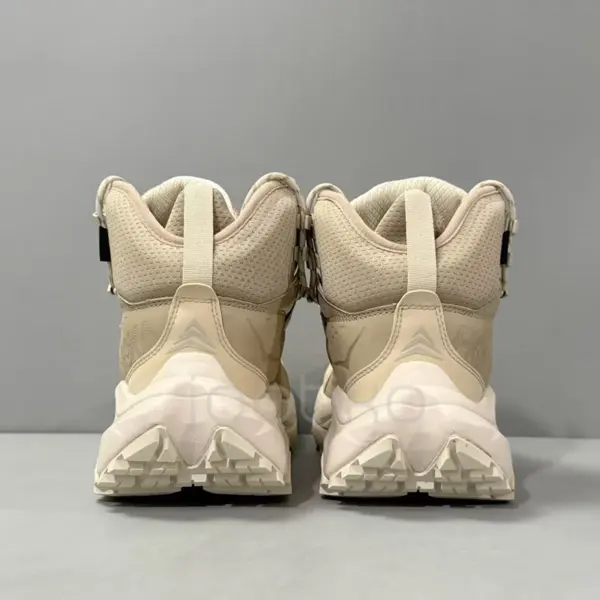 12526716 کفش کوهنوردی هوکا گورتکس Hoka Kaha 2 High GTX شنی و کرمی