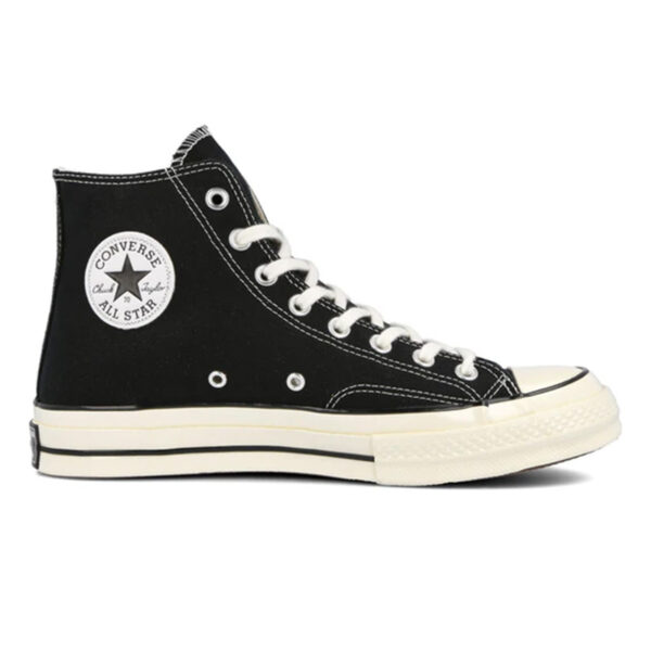 12542093 کفش کانورس آلاستار ساقبلند مشکی Converse Chuck Taylor All Star 70 Hi Black