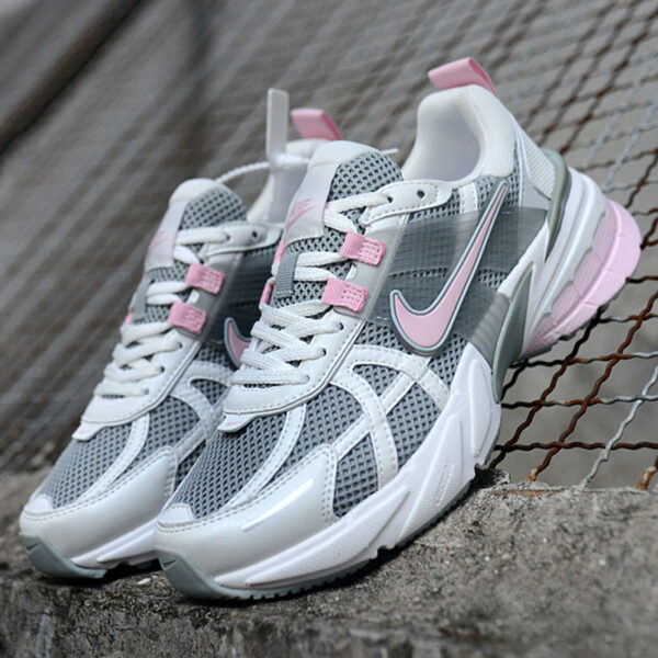 12795201 نایک وی تو کی ران طوسی صورتی Nike V2K Run Pink Foam