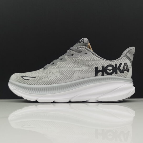 12864198 هوکا کلیفتون 9 خاکستری Hoka Clifton 9 Harbor Mist