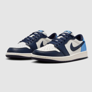 12943270 جردن وان لو ابسیدین یو ان سی Jordan 1 Low OG Obsidian UNC