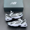 13149073 نیوبالانس 530 نقرهای مشکی سفید New Balance 530 Silver White
