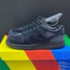 13193482 نایک اس بی دانک لو مشکی مخمل Nike Dunk Low Dover Street Market Triple Black Velvet