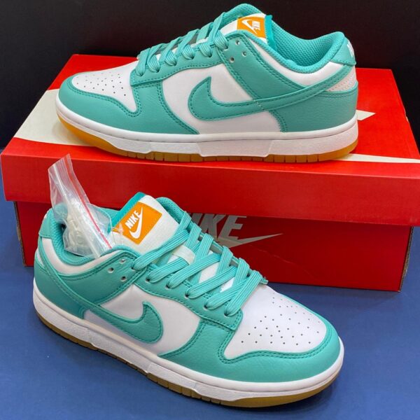 13194399 نایک دانک لو تیل زیل Nike Dunk Low Teal Zeal
