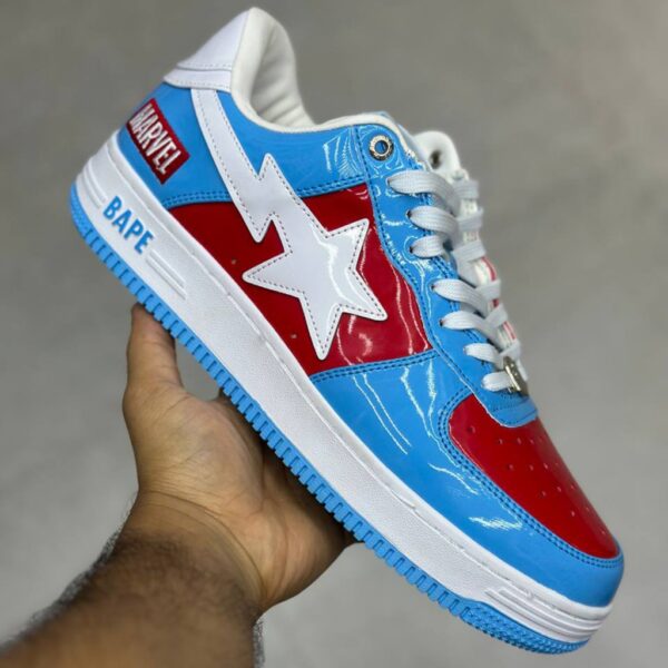 بتینگ ایپ بیپ استا مارول کامیکس کاپیتان آمریکا A Bathing Ape Bape Sta Marvel Comics Captain America