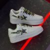 13200545 بتینگ ایپ بیپ استا سفید چریکی A Bathing Ape Bape Sta White Camo