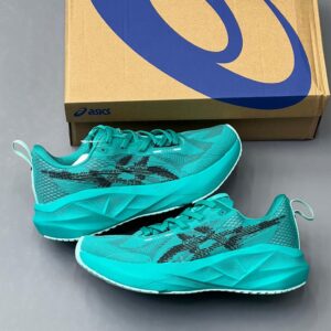 13203916 اسیکس نوابلاست 5 سبز فیروزهای ASICS Novablast 5 Wave Teal Black