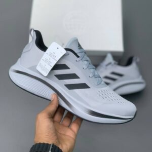 13270948 کتونی آدیداس رانینگ طوسی روشن مشکی Adidas Running Light Grey & Black