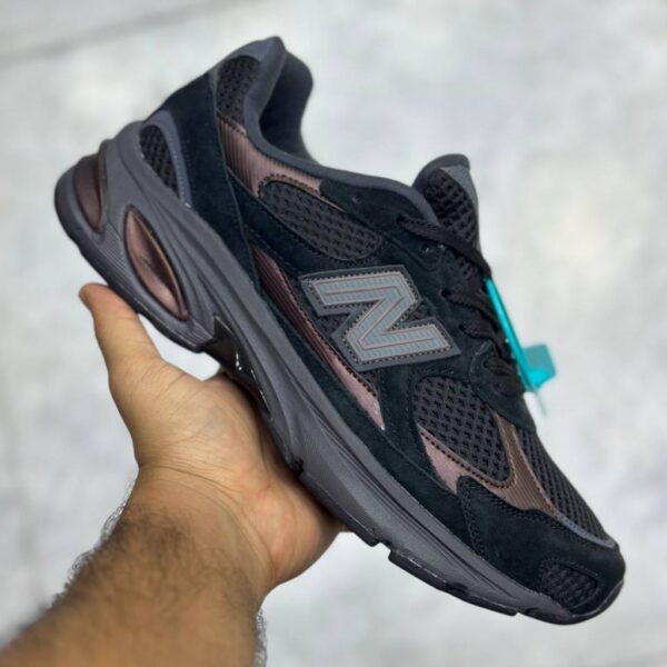 13282554 کفش نیوبالانس 2010 مشکی برنزی تیره خاکستری New Balance 2010 Black Ice