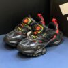 13291628 آدیداس رانر اکس ال جی دیلاکس مشکی قرمز طلایی adidas XLG Runner Deluxe Black Gold Metallic Red