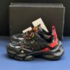 13291631 آدیداس رانر اکس ال جی دیلاکس مشکی قرمز طلایی adidas XLG Runner Deluxe Black Gold Metallic Red