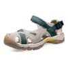 13332618 صندل طبیعت گردی زنانه هامتو کرم سبز مدل HUMTTO HT9602-7