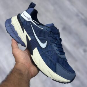 13563312 نایک وی تو کی ران سرمه ای کرم Nike V2K Run