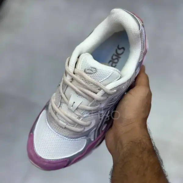 13564099 اسیکس ژل ان وای سی کرم بژ صورتی ASICS GEL-NYC Cream Mineral Beige Pink