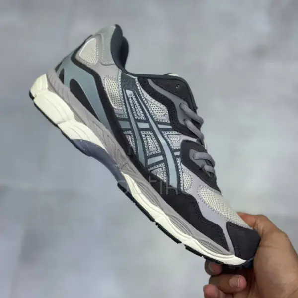 اسیکس ژل ان وای سی اوتمیل ابسیدین گری ASICS Gel-NYC Oatmeal Obsidian Grey