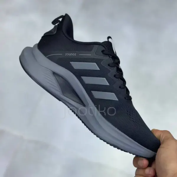 13568449 آدیداس ووی بونس مشکی طوسی adidas Voeuy Bounce Black Gray