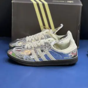 آدیداس سامبا ولز بونر نقره‌ای adidas Samba Wales Bonner Silver