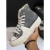 13570818 کانورس چاک تیلور آل استار کانستراکت های خاکستری Converse Chuck Taylor All Star Construct High Cyber Grey