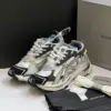 13571279 بالنسیاگا رانر سفید بژ طوسی آبی Balenciaga Runner White/Beige/Grey/Blue