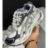 13571281 بالنسیاگا رانر سفید بژ طوسی آبی Balenciaga Runner White/Beige/Grey/Blue