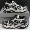 13571380 بالنسیاگا رانر مشکی سفید Balenciaga Runner Black White