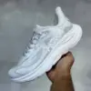 کفش هوکا کلیفتون 10 سفید خاکستری Hoka Clifton 10 Cosmic Grey Stardust