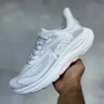 کفش هوکا کلیفتون 10 سفید خاکستری Hoka Clifton 10 Cosmic Grey Stardust