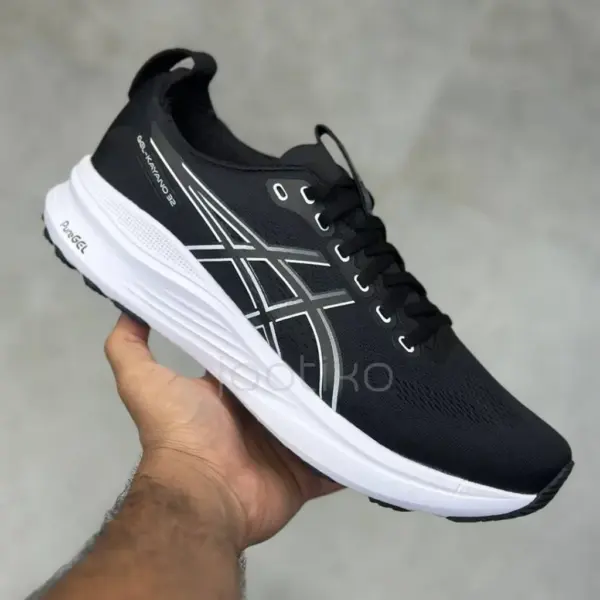 13603306 کفش ورزشی اسیکس ژل کایانو 32 مشکی سفید ASICS Gel-Kayano 32 Black White