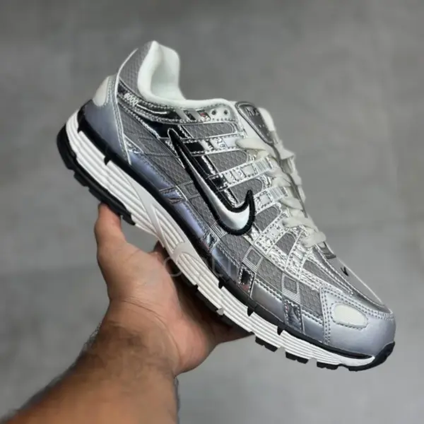 نایک پی 6000 متالیک سیلور Nike P-6000 Metallic Silver