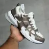 13612508 نایک وی تو کی ران سفید قهوه ای Nike V2K Run Mink Brown Summit White College Grey Ironstone