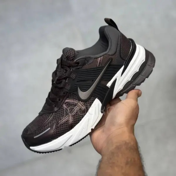 13612614 نایک وی تو کی ران قهوهای سوخته Nike V2K Run Velvet Brown White Black Baroque Brown