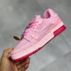 لویی ویتون ترینر صورتی Louis Vuitton LV Trainer