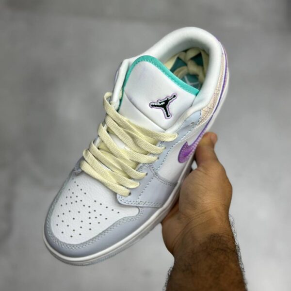 13807281 جردن وان لو مولتی کالر ساشیکو Jordan 1 Low Multi-Color Sashiko