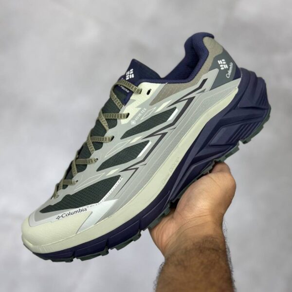 13808649 کلمبیا تریل گورتکس سبز طوسی سرمهای Columbia GORE-TEX Trail
