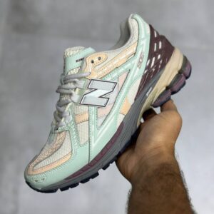 13809180 کفش نیوبالانس ۱۹۰۶U سبز نعنایی کرم قهوه ای New Balance 1906U Clay Ash Licorice