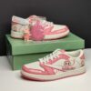 جردن وان لو لبوبو کرم صورتی Jordan 1 Low Labubu Cream Pink