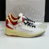 13850731 جردن 2 رترو لو آف وایت سفید قرمز Jordan 2 Retro Low SP Off-White White Red