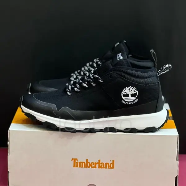 13853070 نیم بوت تیمبرلند وینسور تریل مشکی سفید Timberland Winsor Trail Mid Hiking Boot