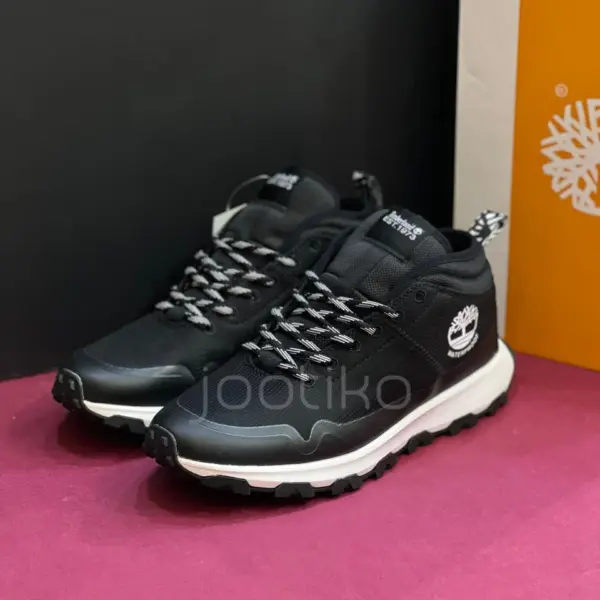 13853071 نیم بوت تیمبرلند وینسور تریل مشکی سفید Timberland Winsor Trail Mid Hiking Boot