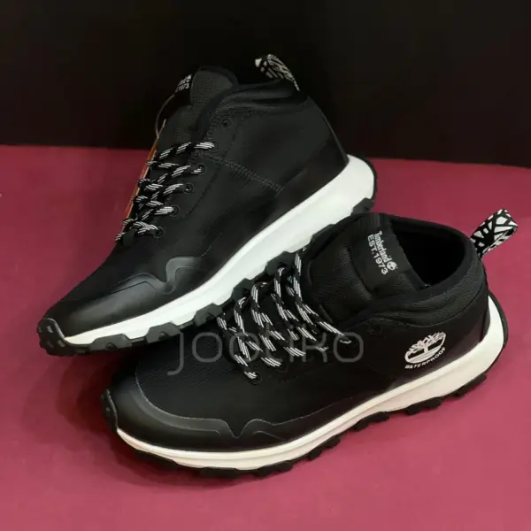 13853072 نیم بوت تیمبرلند وینسور تریل مشکی سفید Timberland Winsor Trail Mid Hiking Boot