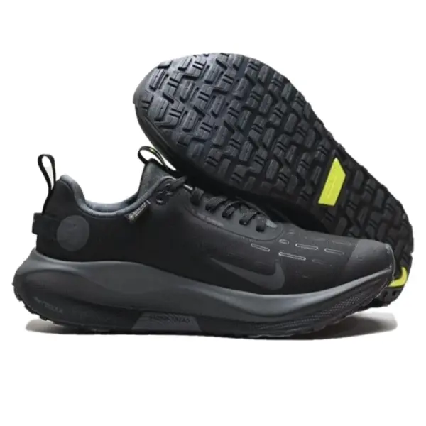 13875069 نایک ریاکت ایکس اینفینیتی ران ۴ گورتکس Nike ReactX Infinity Run 4 Gore-Tex مشکی طوسی