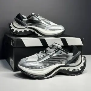 آدیداس ایکس ال جی متاویو نقره‌ای مشکی سفید adidas XLG Metawave Silver Black White