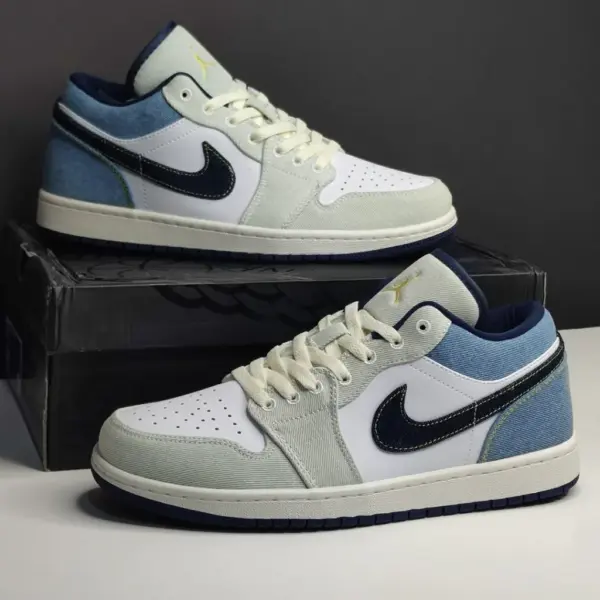 13976415 نایک جردن وان لو جین آبی Jordan 1 Low SE Denim Star Blue