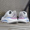 13984268 هوکا باندی 9 طوسی سفید رنگی Hoka Bondi 9 Cosmic Grey White Mesh 1162012-CYWH