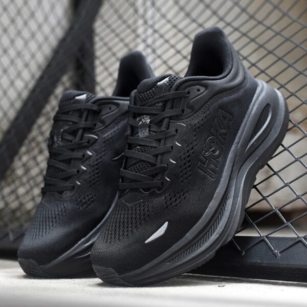 13984288 هوکا باندی 9 مشکی Hoka Bondi 9 Triple Black 1162011-BBLC