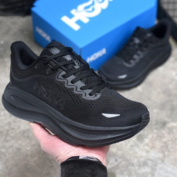13984289 هوکا باندی 9 مشکی Hoka Bondi 9 Triple Black 1162011-BBLC