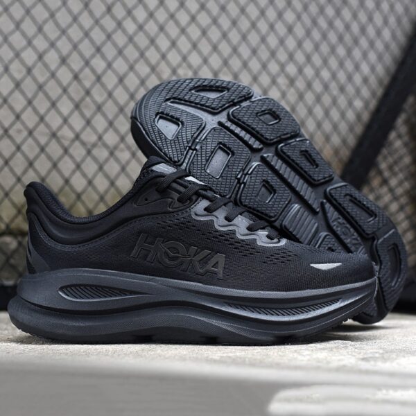 13984293 هوکا باندی 9 مشکی Hoka Bondi 9 Triple Black 1162011-BBLC