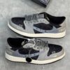 14060055 نایک ایر جردن وان لو دیور خاکستری Nike Air Jordan 1 Low Dior Grey Black