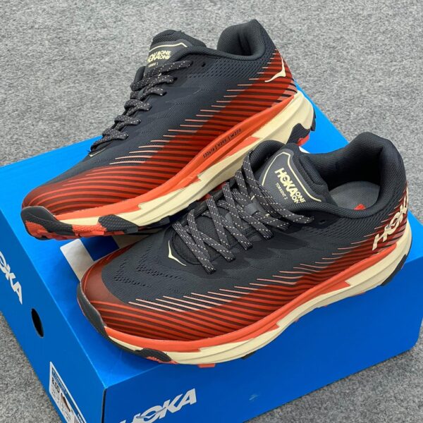 14199879 هوکا تورنت 2 طوسی نارنجی کرم Hoka Torrent 2 Castlerock Camellia